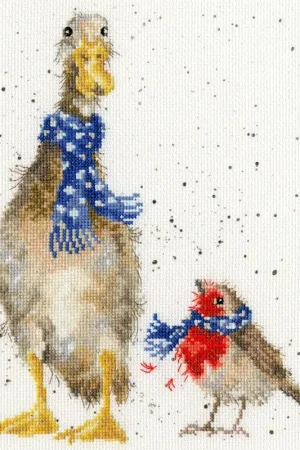 Christmas Scarves XHD54 Counted Cross Stitch Kit While Supplies Last