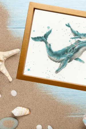 New Release Marine Blue XHD113 Counted Cross Stitch Kit