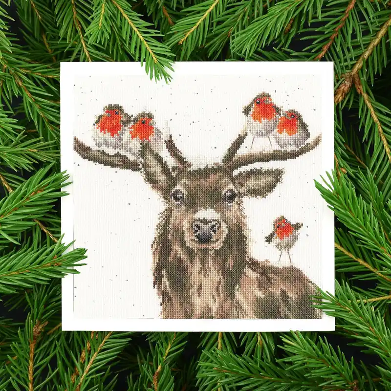 Festive Friends XHD110 Counted Cross Stitch Kit Editor’s Pick