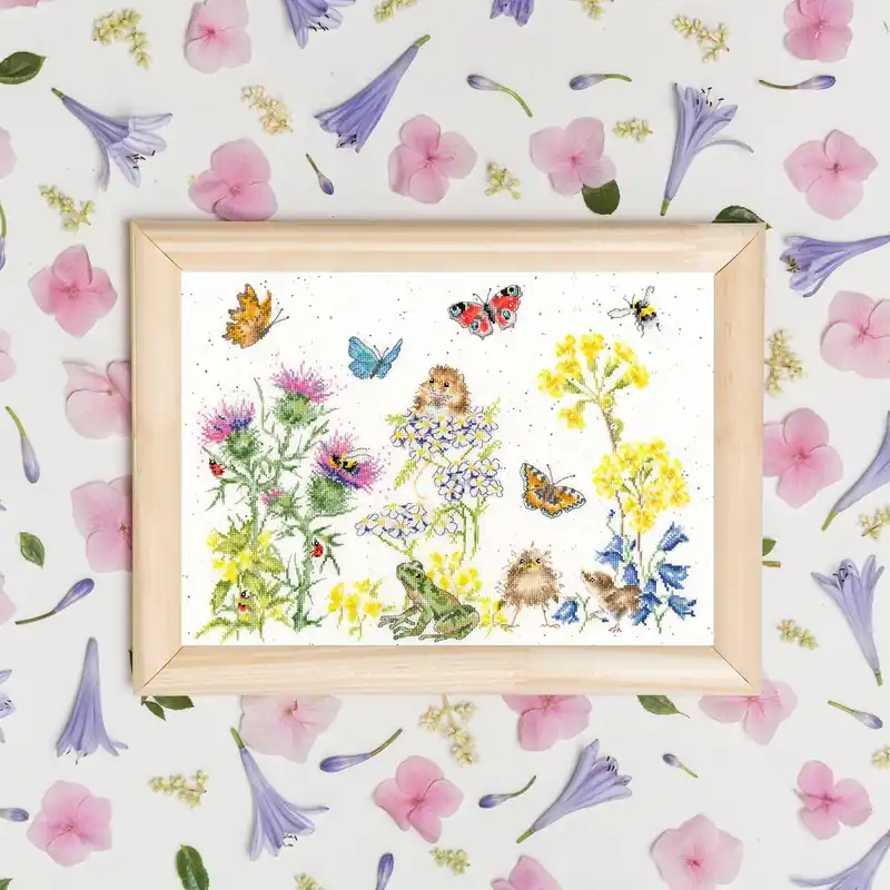 Must Have Wildflower Memories XHD100 Counted Cross Stitch Kit