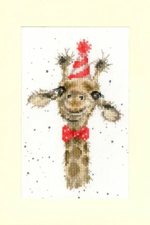 Greeting Card - I'm Just Here For The Cake XGC30 Counted Cross Stitch Kit Best Seller
