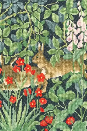 Greenery Hares XAC16 Counted Cross Stitch Kit Top Pick