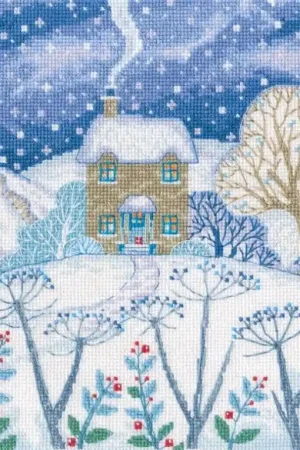 Big Sale In a winter fairy tale M926 Counted Cross Stitch Kit
