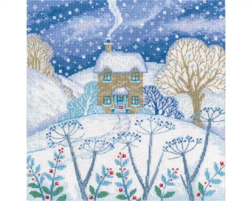 Big Sale In a winter fairy tale M926 Counted Cross Stitch Kit