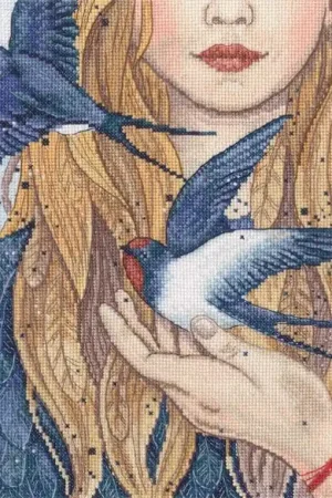 Swallows M984 Counted Cross Stitch Kit Express Delivery
