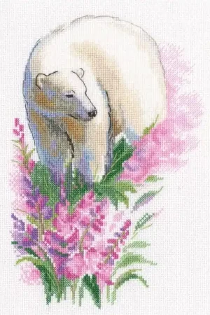 Top Rated Polar bear M971 Counted Cross Stitch Kit