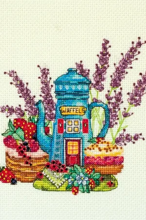Cross-stitch kit Sweet morning AH-146 Professional Grade