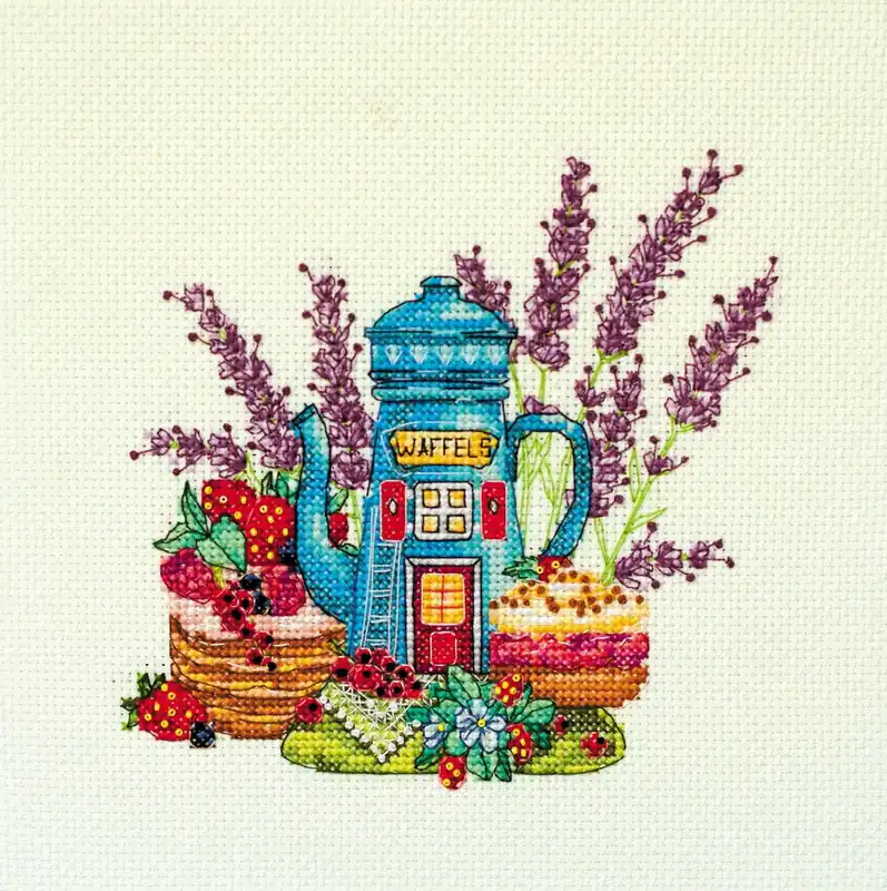 Cross-stitch kit Sweet morning AH-146 Professional Grade