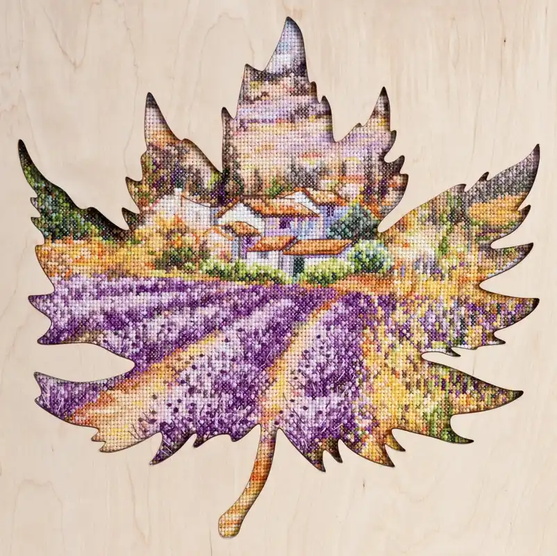 Cross-stitch kit Lavender fields AH-116 Fan Favorite