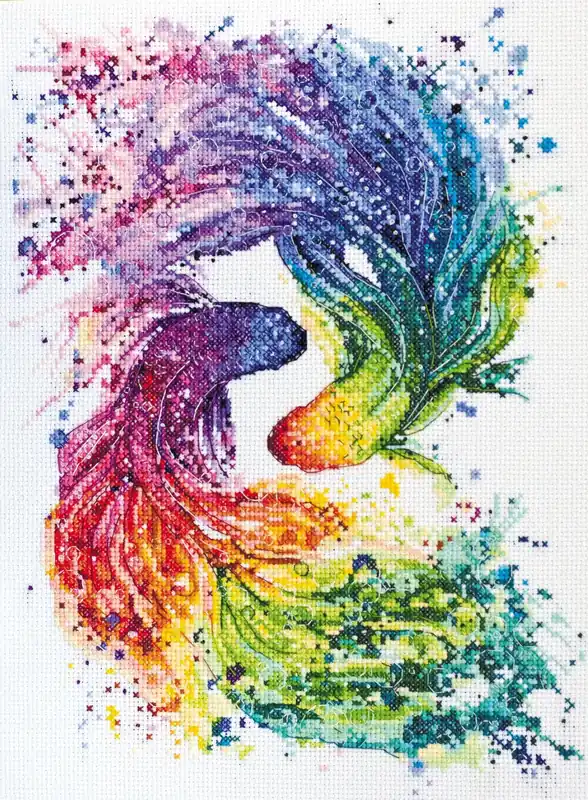 Cross-stitch kit Cha-cha-cha AH-092 In Demand