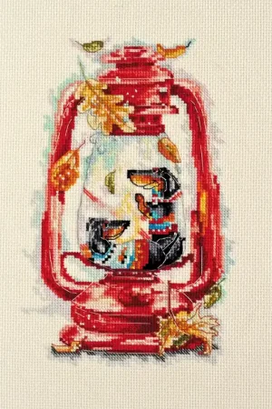 Cross-stitch kit Heat of October AH-088 Flash Sale