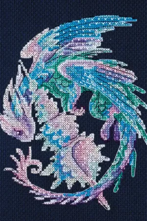 Fresh Stock Cross-stitch kit Baby dragon AH-157
