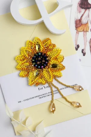 Bead Embroidery Decoration Kit Little sun AD-206 Price Drop