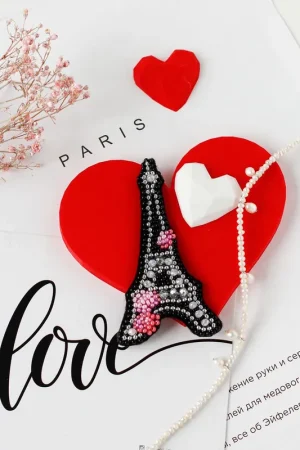 Limited Time Bead Embroidery Decoration Kit Heart of France AD-099