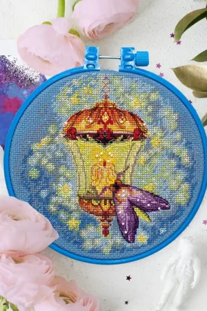 Cross-stitch kit Night beauty AHM-056 Reduced Price