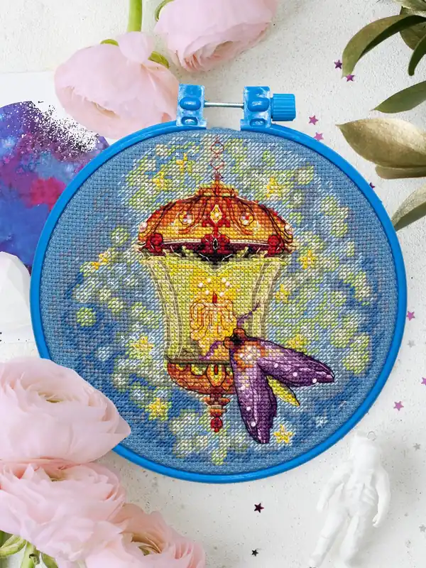 Cross-stitch kit Night beauty AHM-056 Reduced Price
