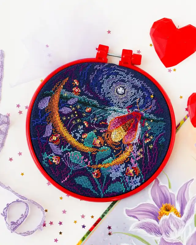 Cross-stitch kit Fireflies AHM-053 Must Have