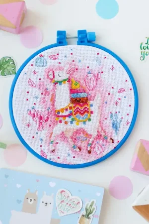 Cross-stitch kit Llama-llama AHM-052 Fast Shipping