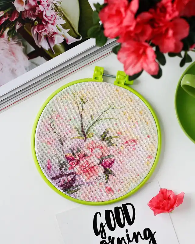 Cheap Cross-stitch kit Tender spring AHM-042