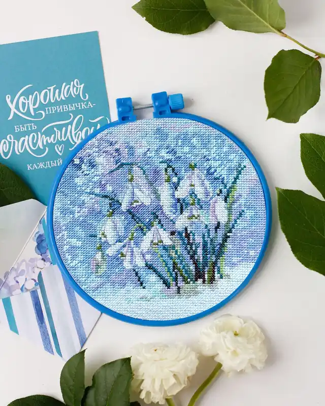 Best Seller Cross-stitch kit Under the snow AHM-039