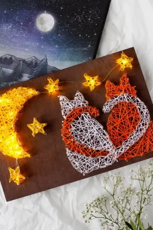 Free Shipping Creative Kit/String Art Cats ABC-017