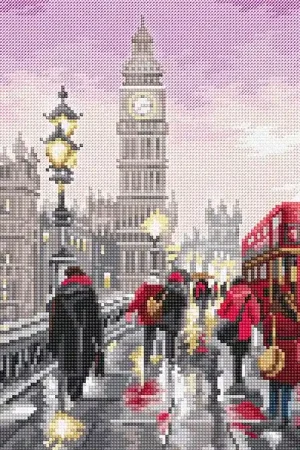 Westminster Bridge L8040 Counted Cross Stitch Kit Holiday Sale