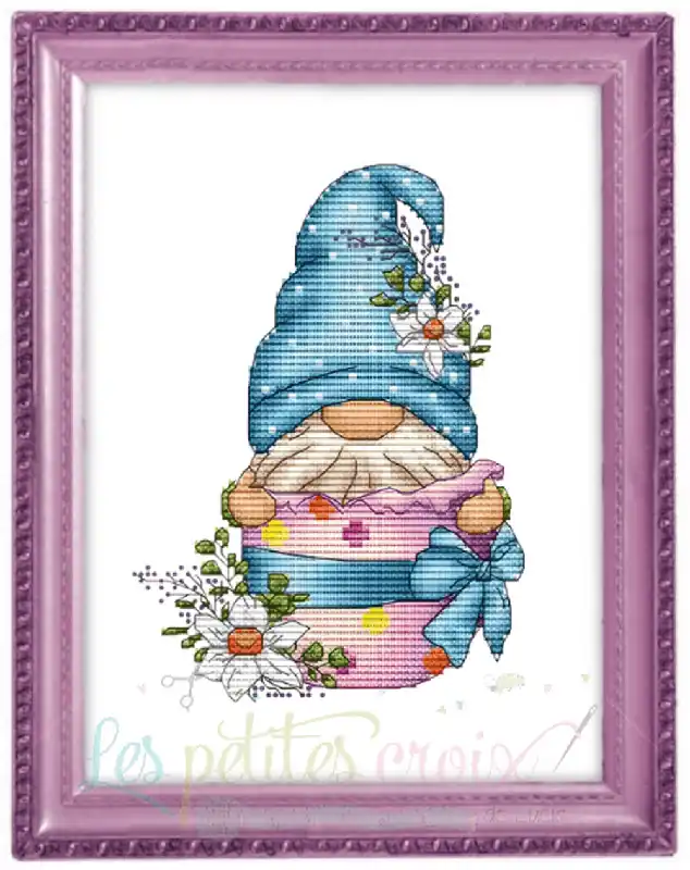Genuine Easter Gnome - PDF Cross Stitch Pattern