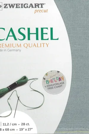Precut Zweigart Cashel 28 count Pearl Gray 3281/778 Shop Now