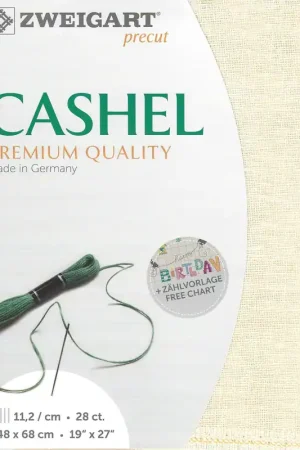 Precut Zweigart Cashel 28 count Cream 3281/222 Save Now