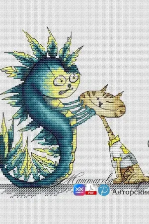 Factory Price Monster 2 - PDF Cross Stitch Pattern