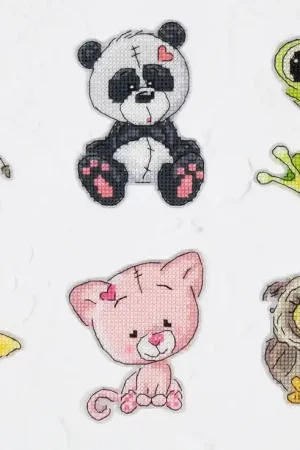 Friends 3 JK040L Counted Cross-Stitch Kit Limited Edition