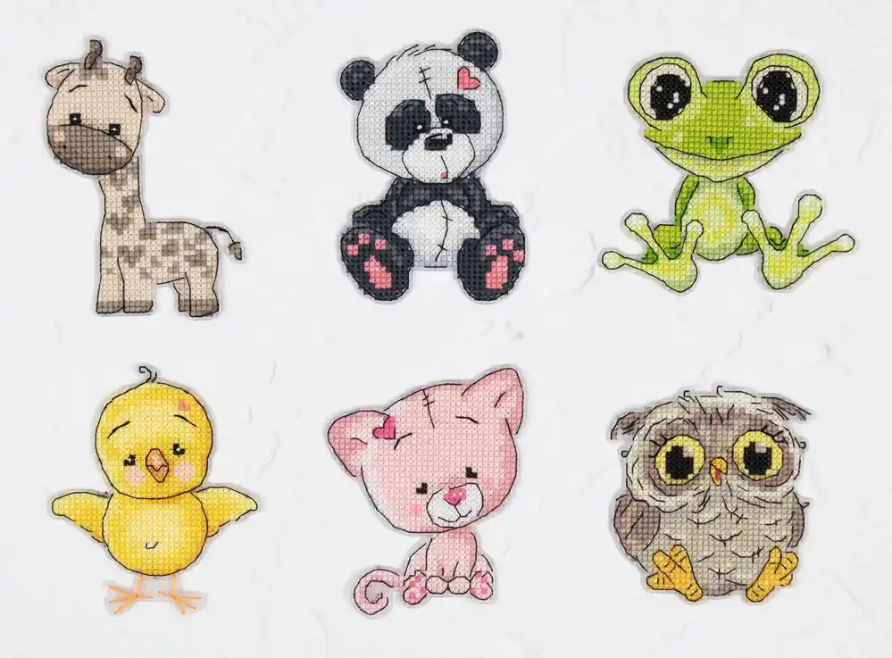 Friends 3 JK040L Counted Cross-Stitch Kit Limited Edition