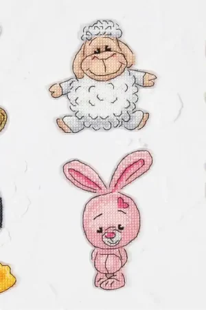 One Day Deal Friends 2 JK039L Counted Cross-Stitch Kit