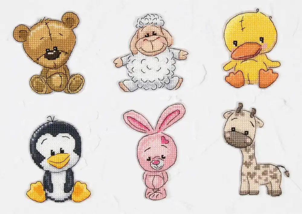 One Day Deal Friends 2 JK039L Counted Cross-Stitch Kit