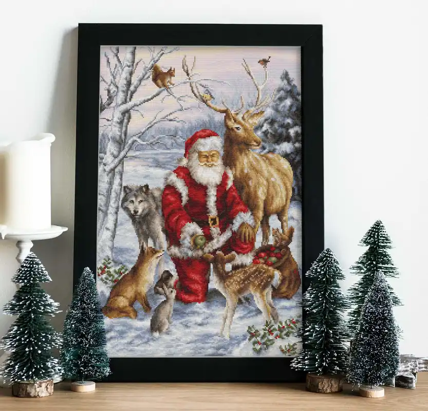 The Forest Friends BU5022L Counted Cross-Stitch Kit Trending