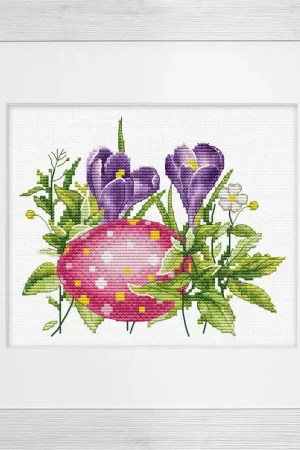 Today Only Easter Egg B1405L Counted Cross-Stitch Kit