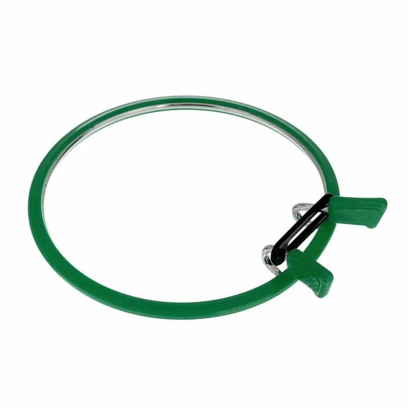 Medium Spring Metal Embroidery Hoop Nurge 160-2 Deep Green Price Cut