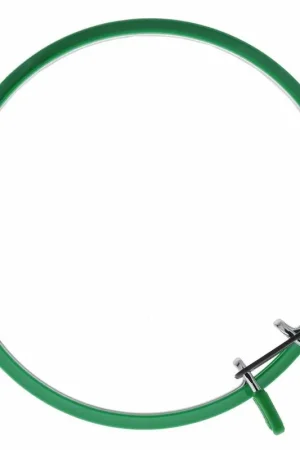 Large Spring Metal Embroidery Hoop Nurge 160-1 Deep Green Best Choice
