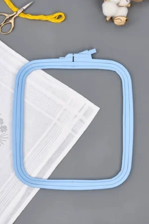 Shop Now Plastic Square Hoop Nurge 170-14 Pastel Blue