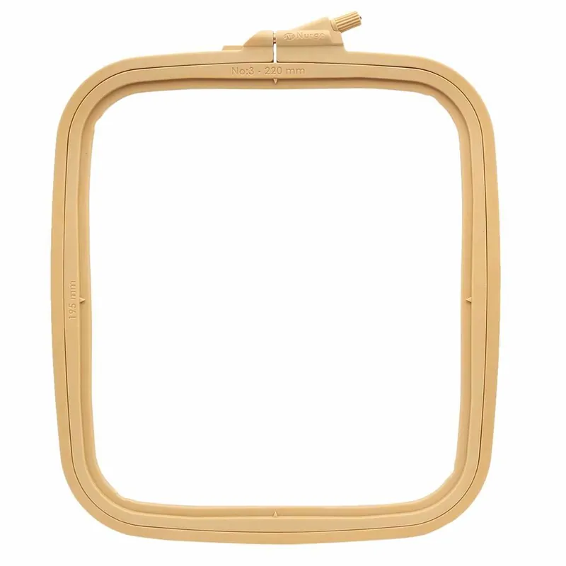 Plastic Square Hoop Nurge 170-13 Coffee Brown Sale
