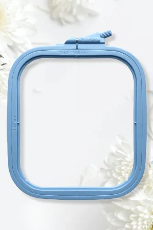 Trending Plastic Square Hoop Nurge 170-12 Pastel Blue
