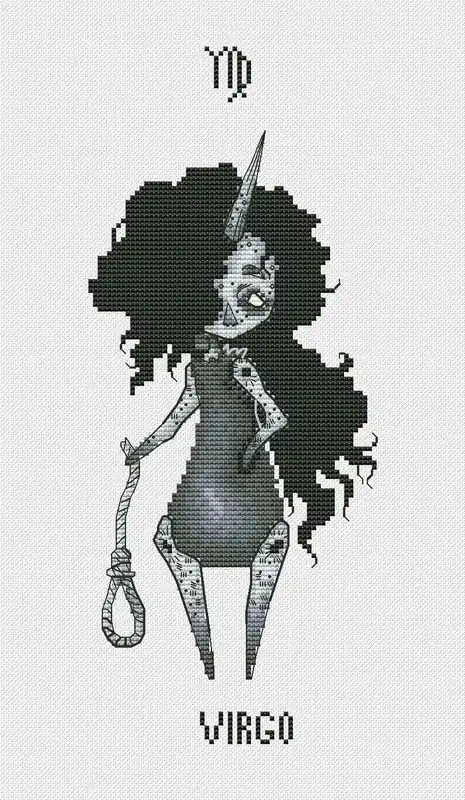 Limited Offer Horoscope. Virgo - PDF Cross Stitch Pattern