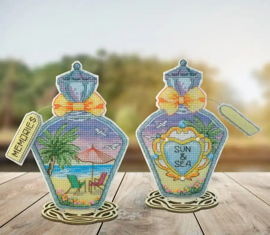 Weekend Sale T-76C Counted cross stitch kit Crystal Art Set of pictures "Scent of life"
