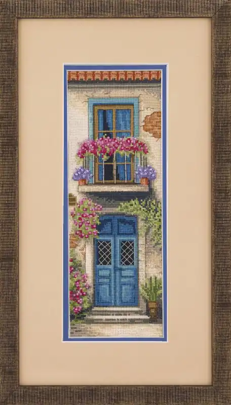Secure Checkout Cross-stitch kit M-286C "Cozy province"