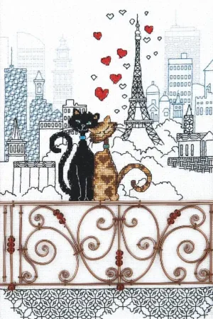 Cross-stitch kit M-379C "Lovers" Buy Direct