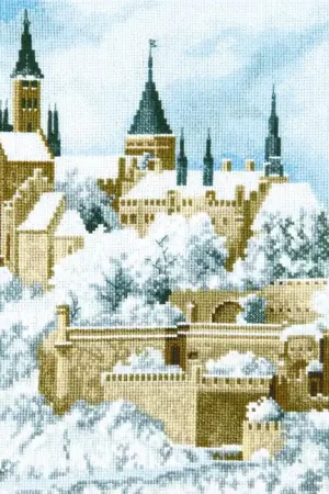 Cross-stitch kit M-371C "Castle in the clouds" Limited Edition