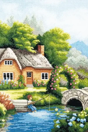 Cross-stitch kit M-394C "Summer season" Deal
