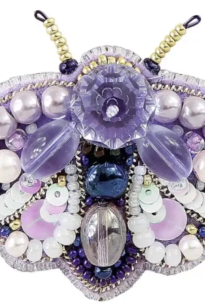 BP-270C Beadwork kit for creating brooch Crystal Art "Bug" Big Sale