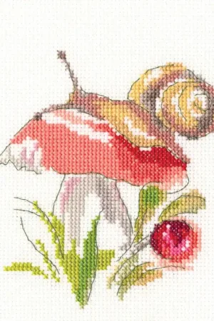 Russula EH379 Counted Cross Stitch Kit Instant Buy