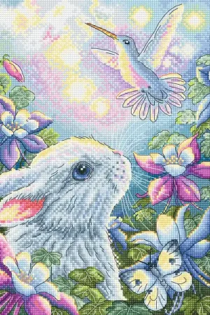Modern Summer Splendor L8054 Counted Cross Stitch Kit